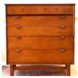 MCM Bassett 4 drawer tall chest see photos