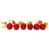 Lot of 12 assorted Christmas ornaments