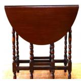 Vintage gate leg table see photos
