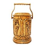 Vintage brown ice bucket
