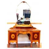 1920s vanity with mirror see photos