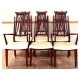Lot of 6 MCM dining chairs see photos
