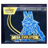 Sealed Pokemon ETB Mega Evolution box set