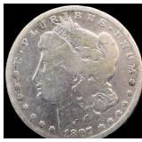 1897O Morgan silver dollar