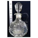 Vintage clear glass cruet