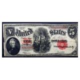 1907 wood chopper $5 note