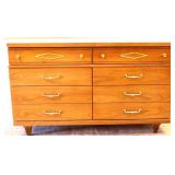 MCM Bassett 6 drawer dresser