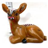 OOAK brown laying zombie deer see pics