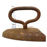 Vntg cast iron smoothing iron