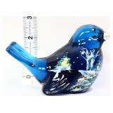 Fenton indigo silver birches winter songbird