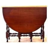 Vintage gate leg dining table see photos
