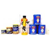 Lot of Mr Peanut adv items