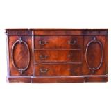 Vintage mahogany 3 drawer 2 door buffet see photos