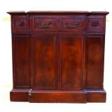 Vintage mahogany breakfront server see photos