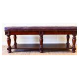 Modern decorator end of bed bench