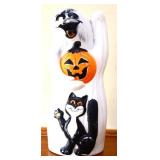 32in ghost & black cat blow mold see pic NO SHIP