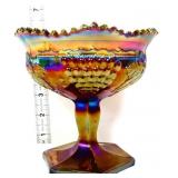 Vntg Northwood carnival compote base