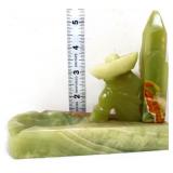 Green onyx Mexican siesta ashtray