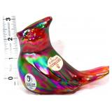 Fenton red carnival cardinal figure