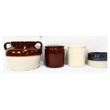 4 piece stoneware lot