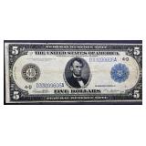 1913 Federal Reserve of Cleveland $5 note