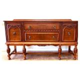 1920s 2 door 2 drawer buffet