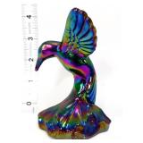 Fenton carnival 4in hummingbird figure