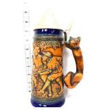 Vntg Gerzit beer stein