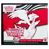 Sealed Pokemon ETB White Flare box set