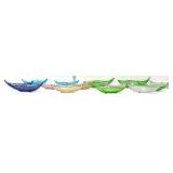 Lot of 14 colorful oblong bowls