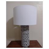 Grey Ceramic Lamp