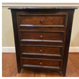Four Drawer End Table