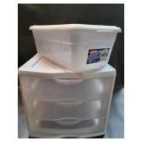 Sterilite Plastic Storage