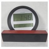 Clock and Speaker