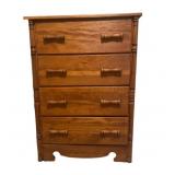 Wood Chest of Drawers