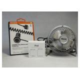 Apple Accessories and Personal Fan