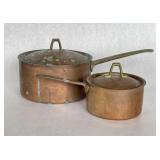 Vintage Paul Revere Copper Pots Vintage Paul Revere Copper Pots
