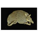 Brass Armadillo Belt Buckle Brass Armadillo Belt Buckle