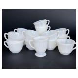 Monax Depression Glass Tea Cups Monax Depression Glass Tea Cups