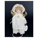 Vintage Porcelain Fair Lady Doll Vintage Porcelain Fair Lady Doll