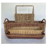 Wicker Storage Baskets Wicker Storage Baskets