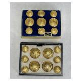 24 KT Gold Plated Buttons 24 KT Gold Plated Buttons