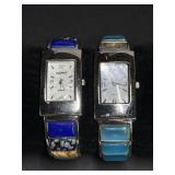 Faux Stone Cuff Watches Faux Stone Cuff Watches