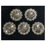 Two-Tone Western Conchos Two-Tone Western Conchos