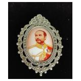 925 Sterling Silver Portrait Pendant 925 Sterling Silver Portrait Pendant