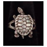 925 Silver Turtle Ring 925 Silver Turtle Ring