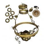 Brass Chandelier