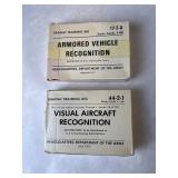 Vintage Army Graphic Training Aid Cards