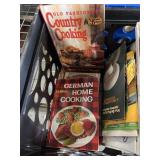 Crate Of Food And Cooking Books