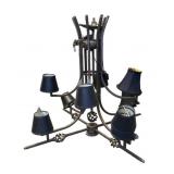 Large Brown Chandelier